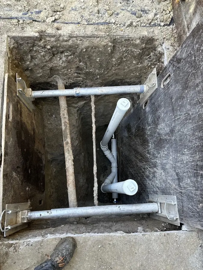 Experienced plumber completing Gas Line Repair work in Waynesville